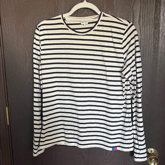 Kule Stripe Long Sleeve Tee - Picture 1 of 7